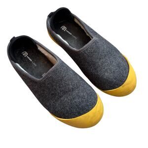 MAHABIS Classic Slip on Shoes with Yellow & Blue Bottoms Size EU 40/9